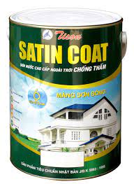 SATIN Exterior Paint (glossy, white, colored)