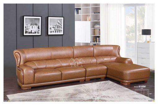 Imported Exposed Cow Leather Sofa TA-9109