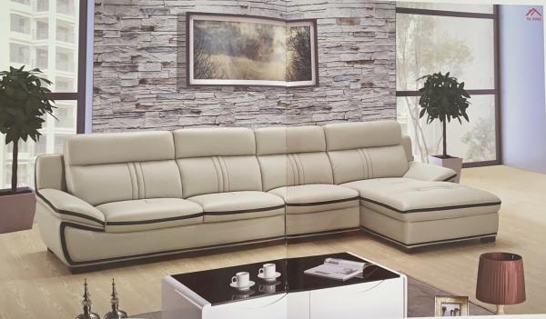 Imported Exposed Cow Leather Sofa 9063