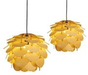 Ceiling decorative light in the shape of a pine HT628